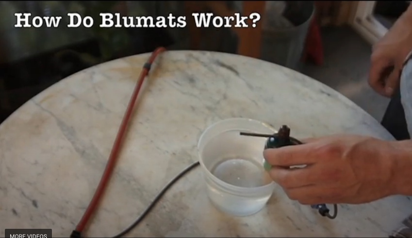 How Blumats Work — The Towel Test